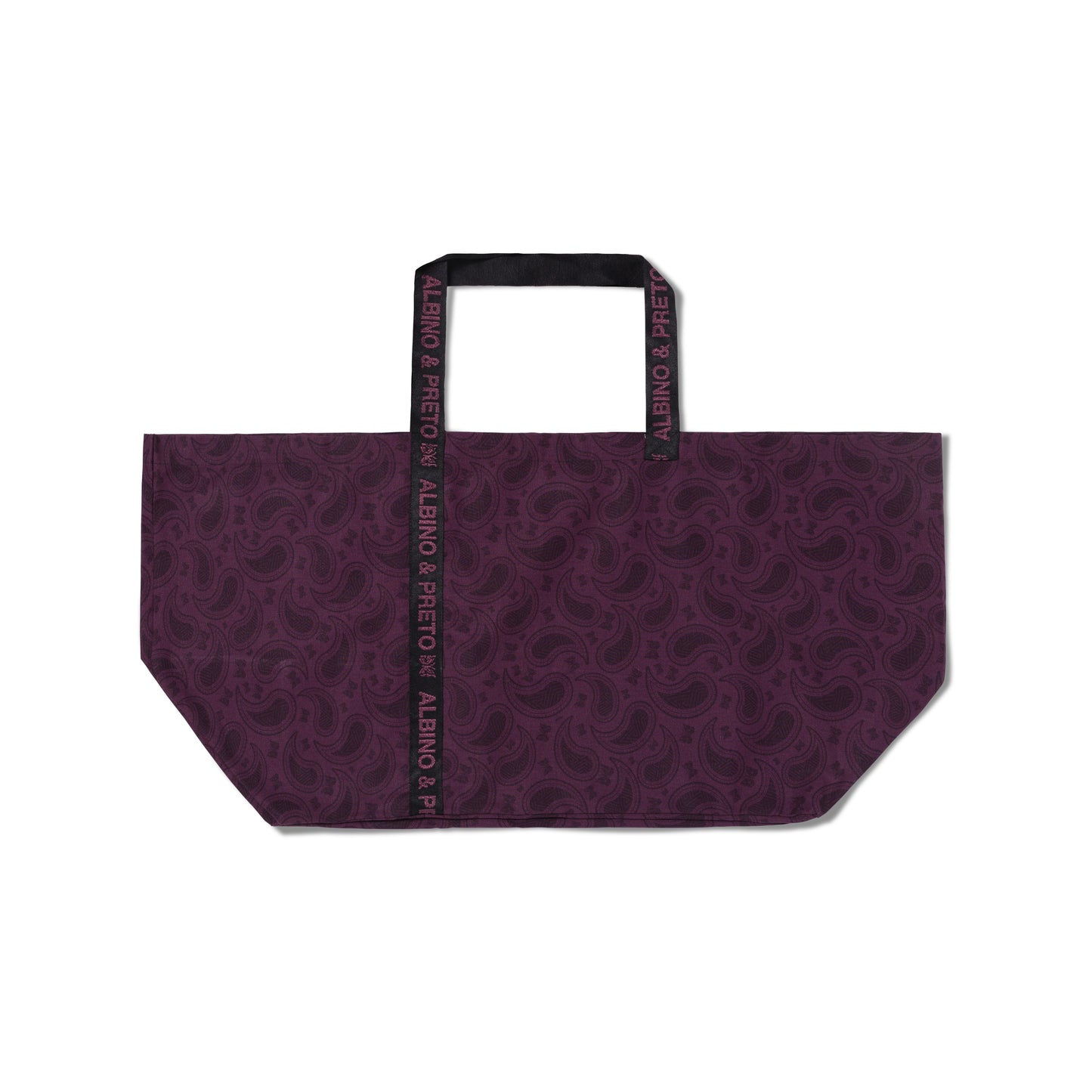 A&P NEEDLES Paisley large tote bag (Plum)
