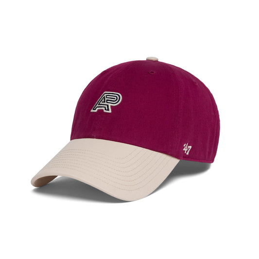 A&P 47' Two Tone Clean Up Hat - Burgundy/Cream