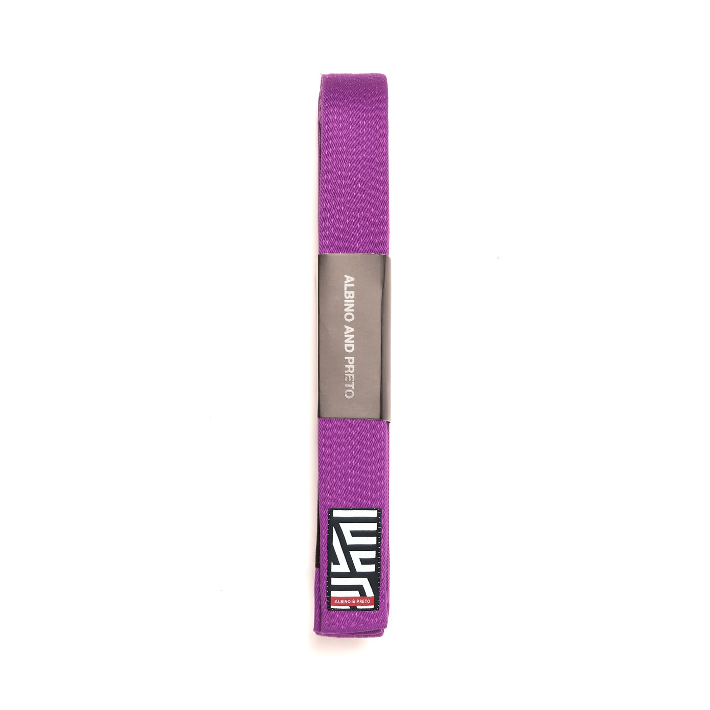 Classic Herringbone Belt (Purple)