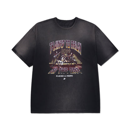 A&P KISS Trained To Reign Tee