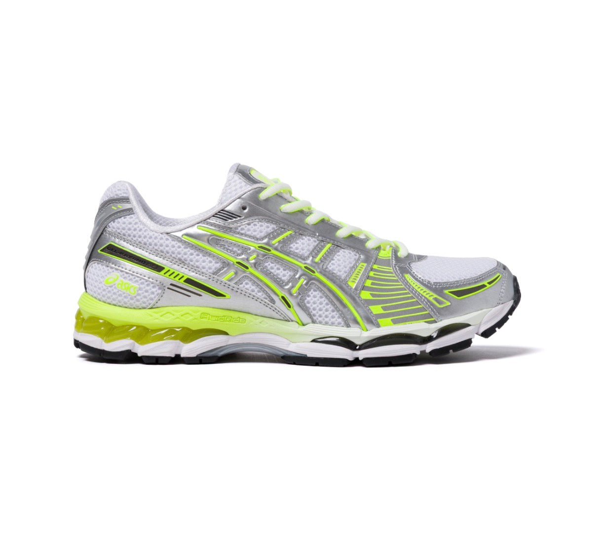 A&P x atmos®️ x ASICS®️ GEL-KAYANO 12.1 WHITE/SAFETY YELLOW