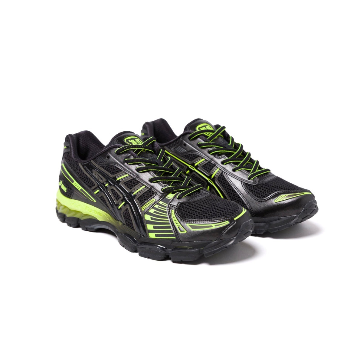 A&P x atmos®️ x ASICS®️ GEL-KAYANO 12.1 BLACK/SAFETY YELLOW