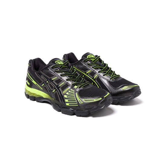 A&P x atmos®️ x ASICS®️ GEL-KAYANO 12.1 BLACK/SAFETY YELLOW