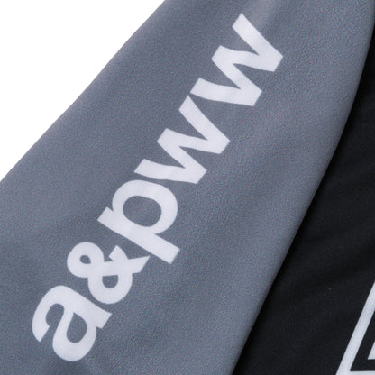 A&PWW Kids SS Rashguard: (Grey/Black)