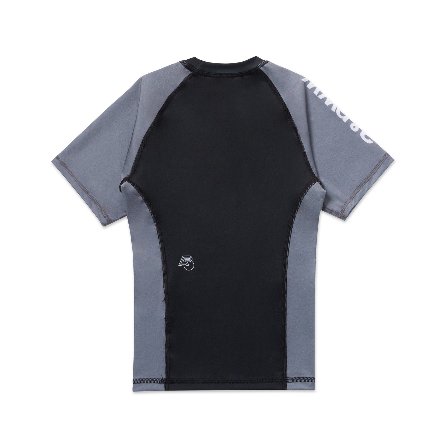 A&PWW Kids SS Rashguard: (Grey/Black)