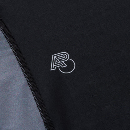 A&PWW Kids SS Rashguard: (Grey/Black)