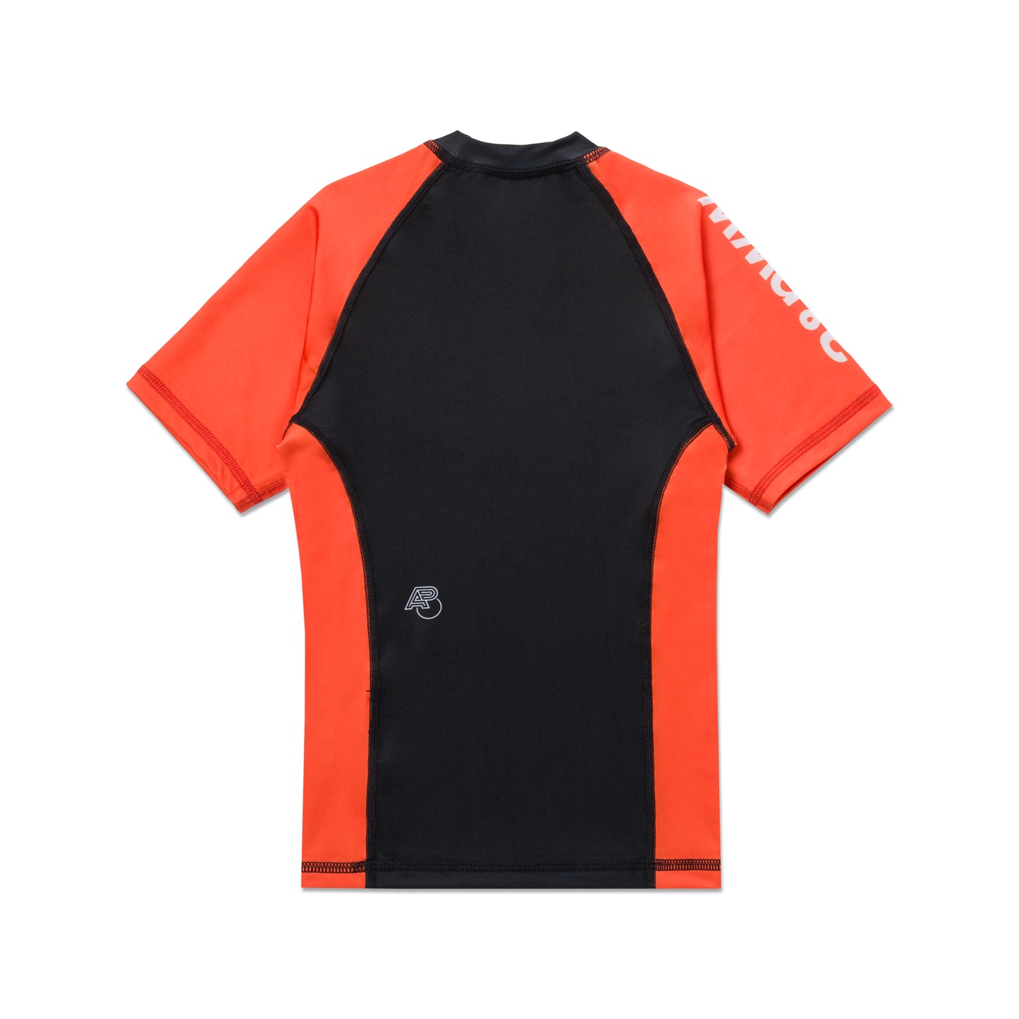 A&PWW Kids SS Rashguard: (Orange/Black)