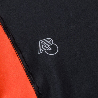 A&PWW Kids SS Rashguard: (Orange/Black)
