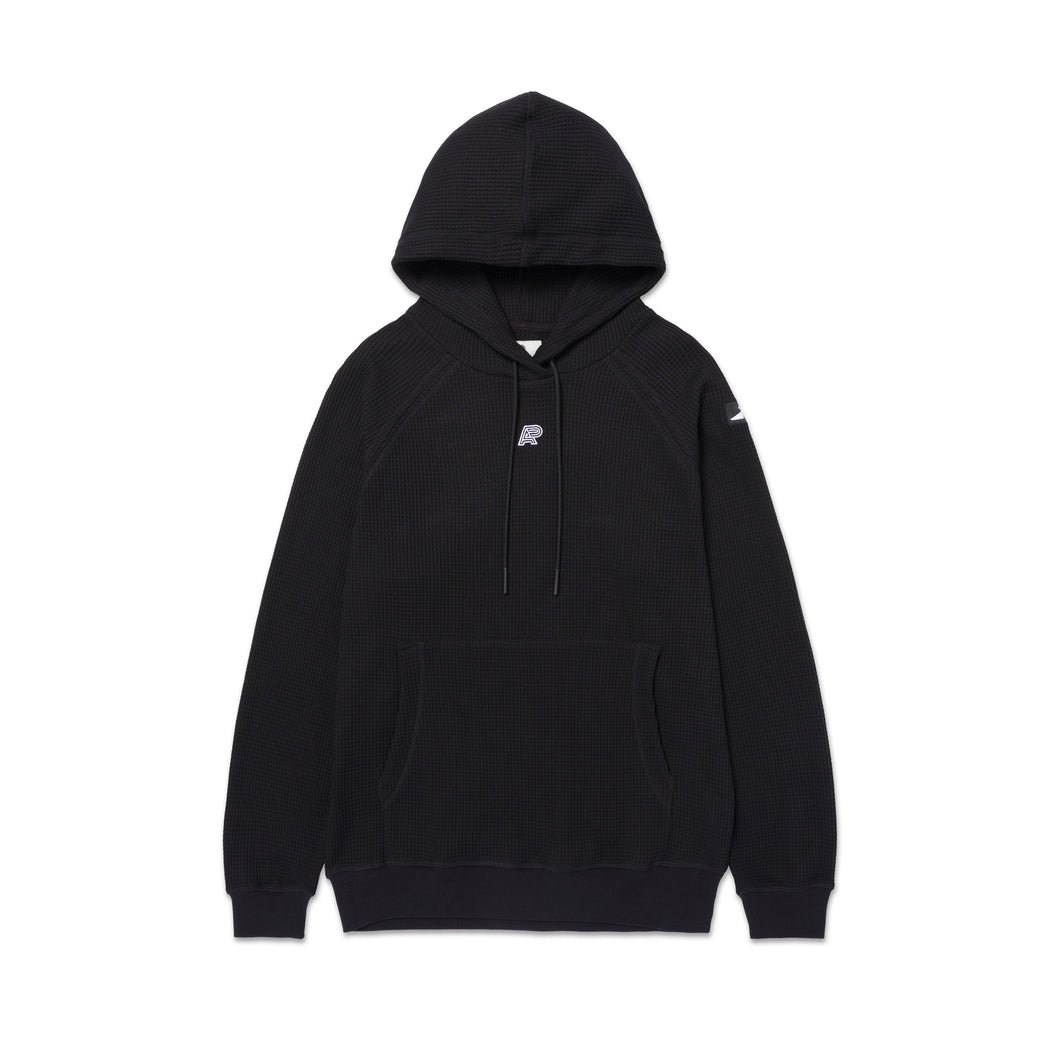 24' Waffle Hoodie (Black)