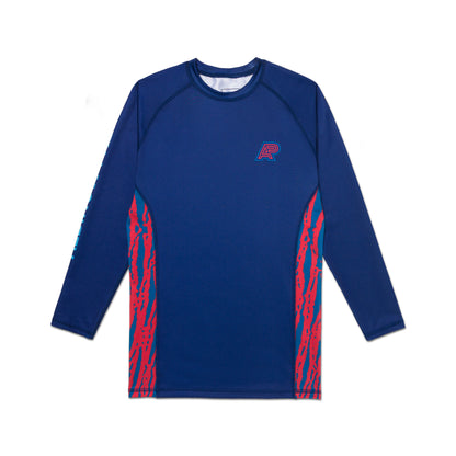 A&P WRASSE LS Rashguard (Navy)