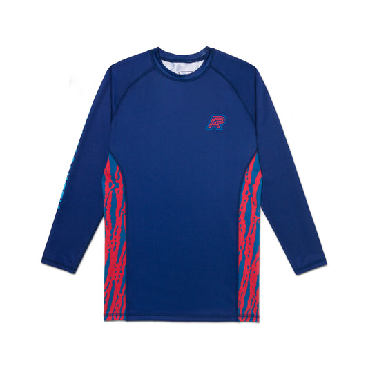 A&P WRASSE LS Rashguard (Navy)