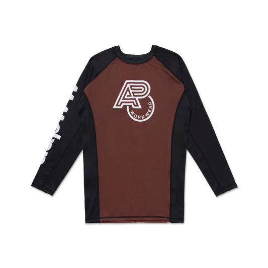 A&PWW LS Rashguard [Brown]