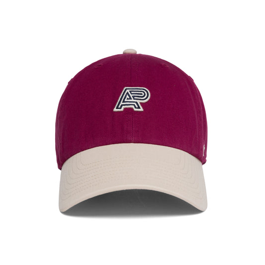 A&P 47' Two Tone Clean Up Hat - Burgundy/Cream