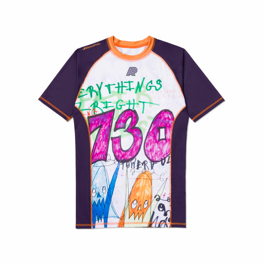 A&P x ASSPIZZA SS RASHGUARD