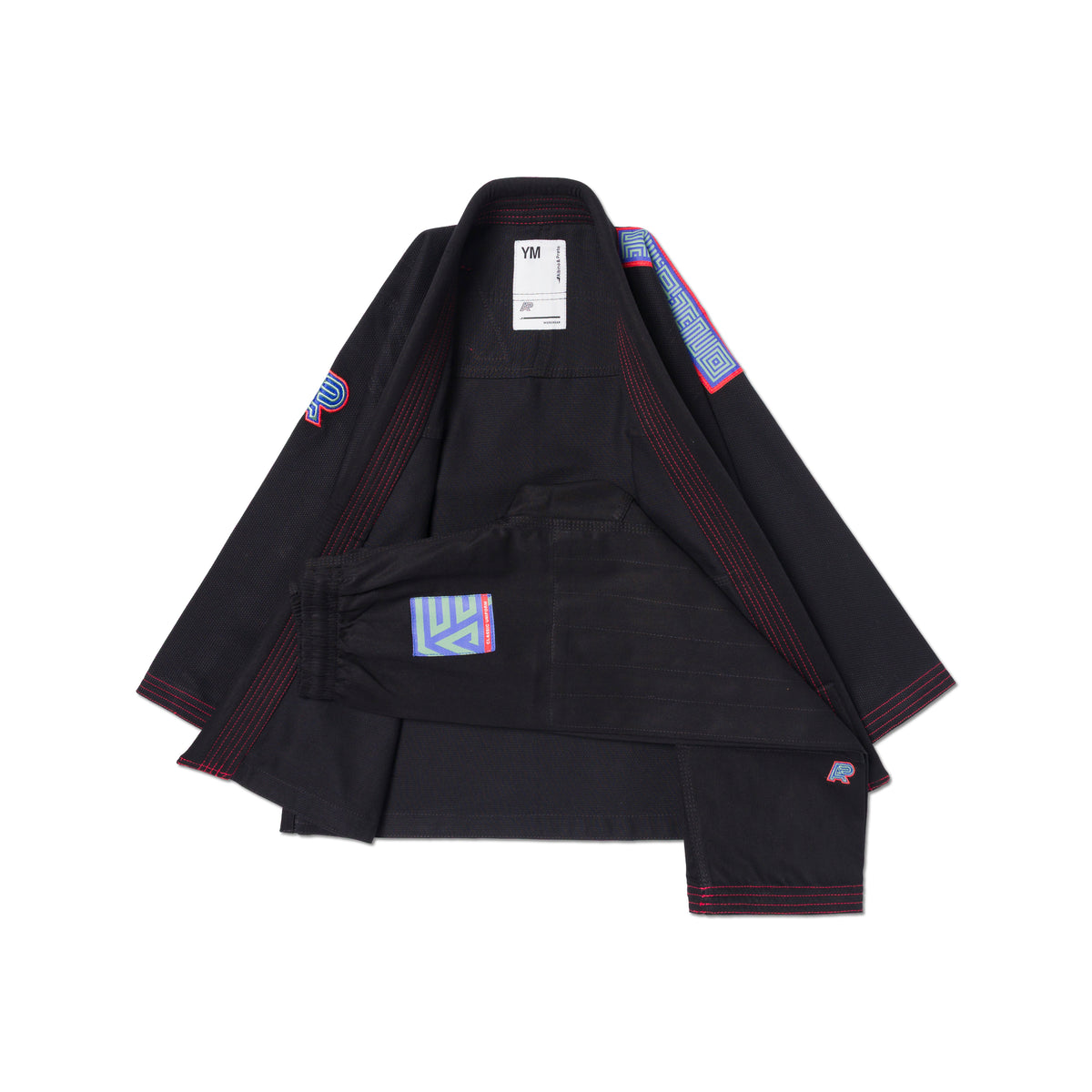 KIDS GRB HB Classic Kimono (Black)