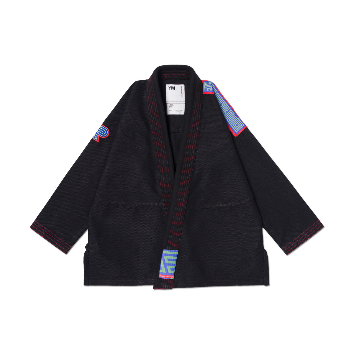 KIDS GRB HB Classic Kimono (Black)