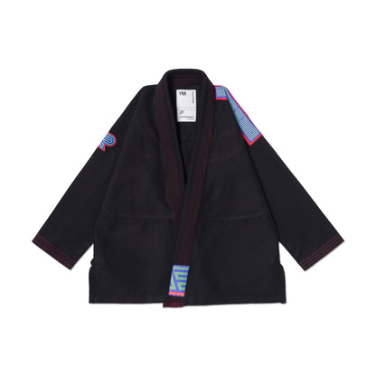 KIDS GRB HB Classic Kimono (Black)