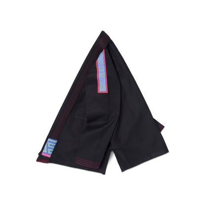 KIDS GRB HB Classic Kimono (Black)