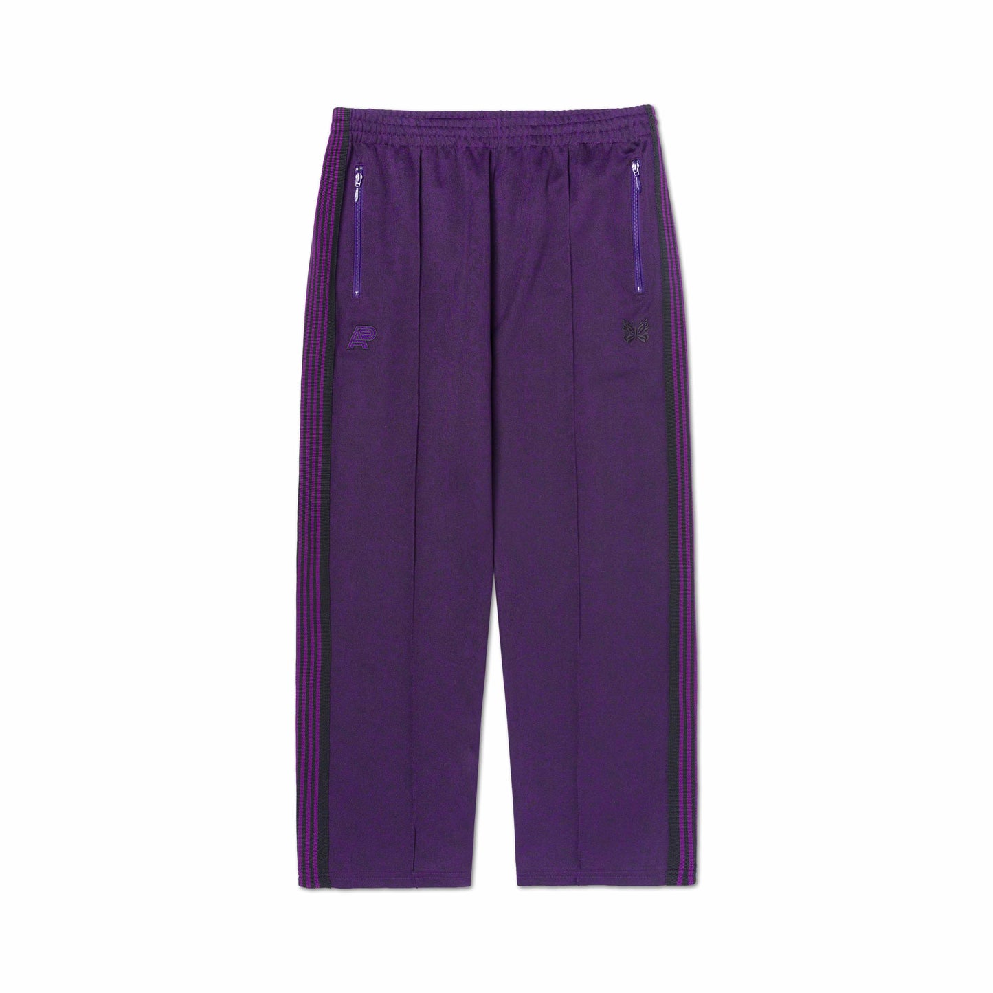 A&P NEEDLES Paisley track pant (Plum)