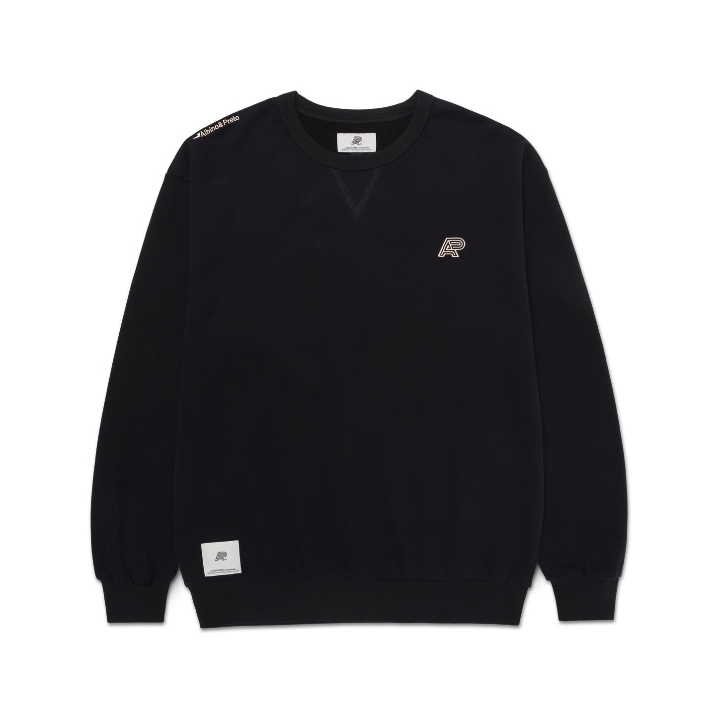 RINGER CREWNECK (BLACK)