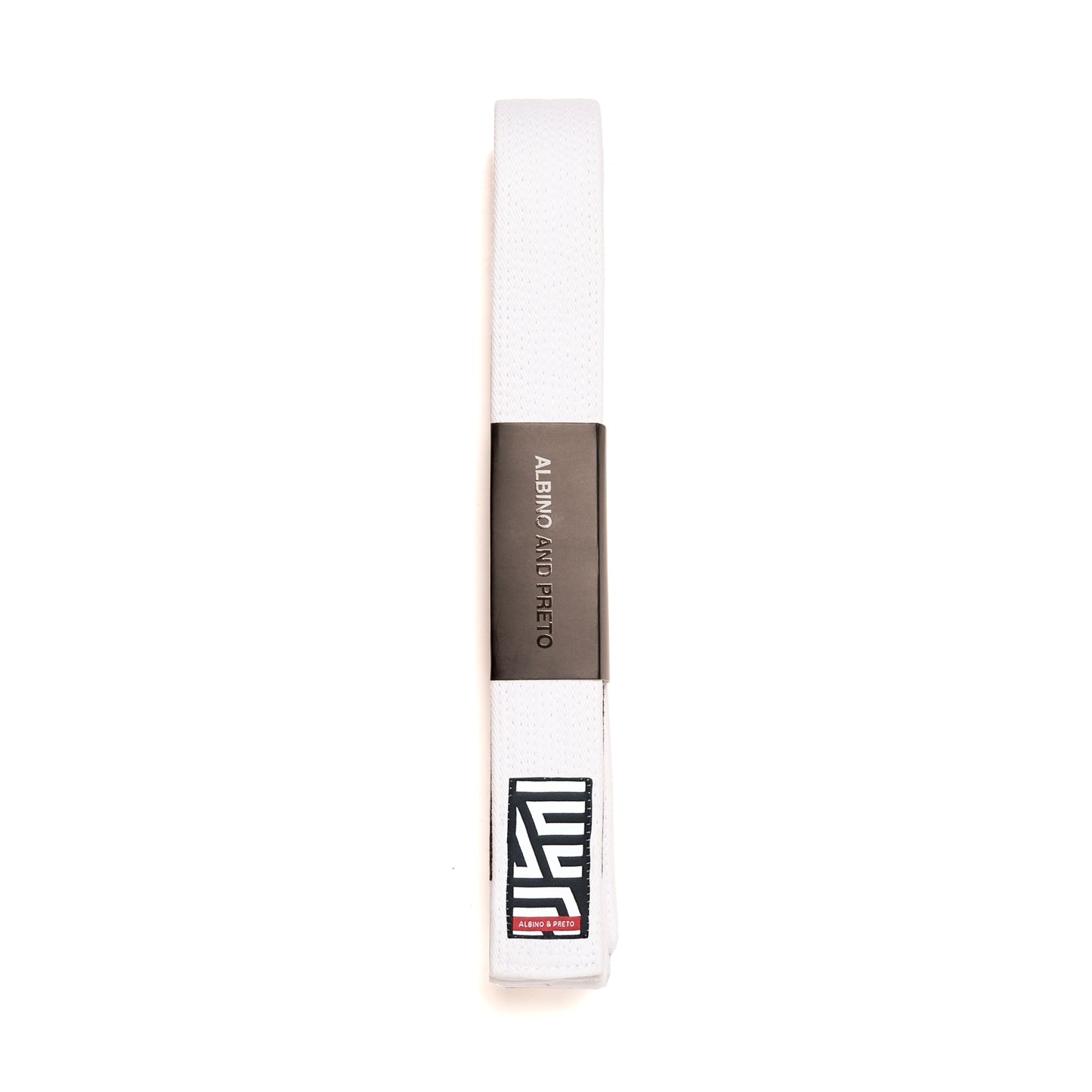Classic Herringbone Belt (White)