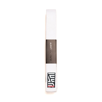 Classic Herringbone Belt (White)